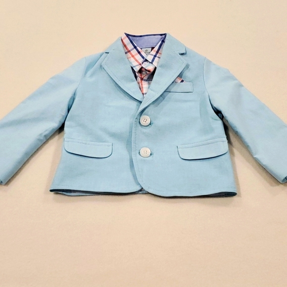 Light Blue Class Club Blazer - Picture 2 of 7